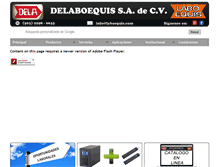 Tablet Screenshot of laboequis.com